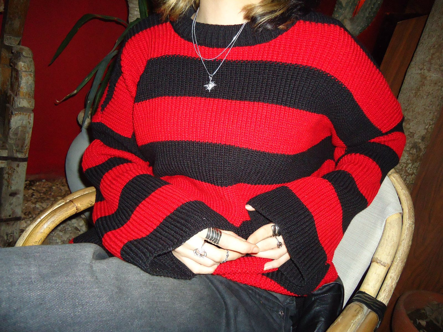 ( Pre-order ) KURT COBAIN knitted sweater