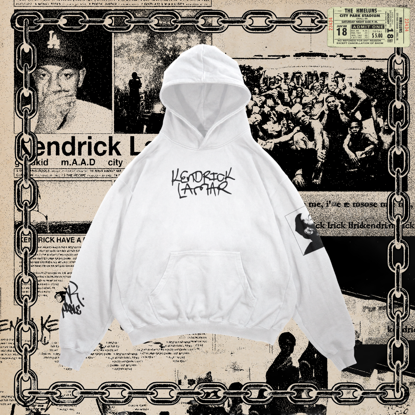 KENDRICK LAMAR hoodie