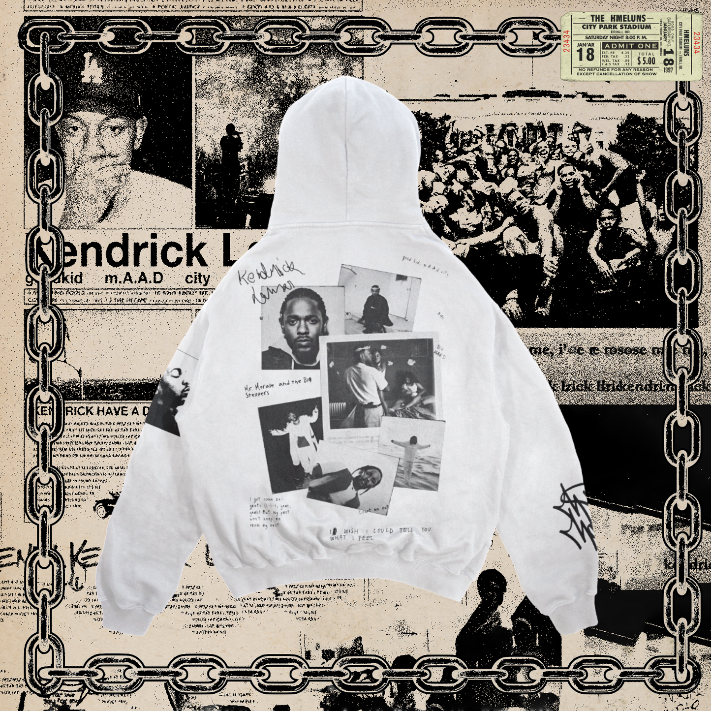KENDRICK LAMAR hoodie
